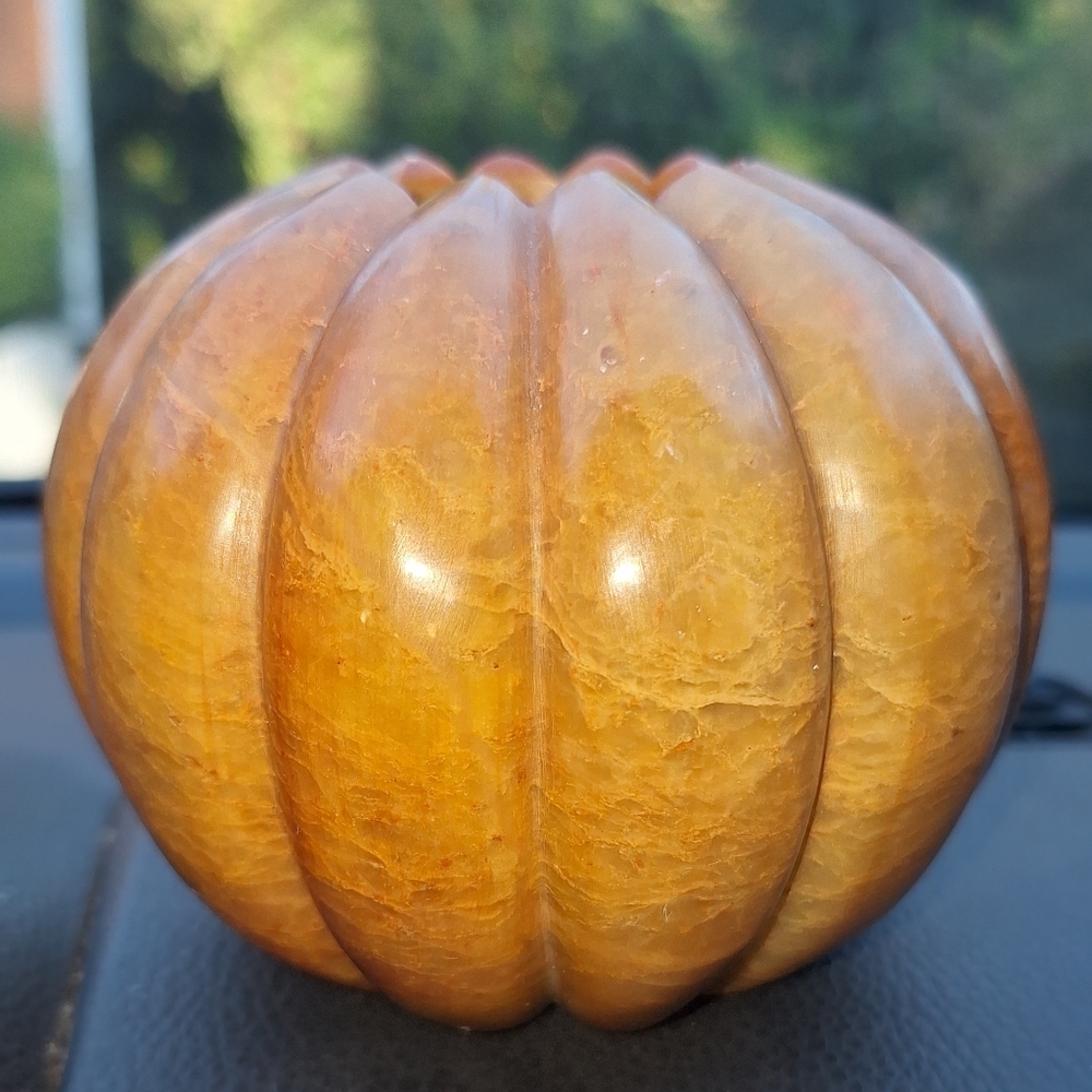 Create & Barrels Stone Pumpkin